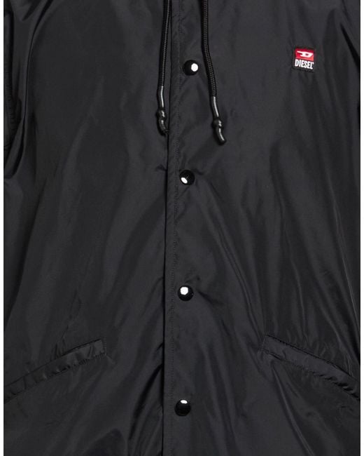 DIESEL Black Jacket for men