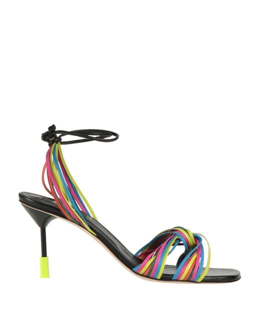 MSGM White Sandale