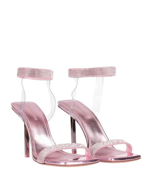 AMINA MUADDI Pink Sandals