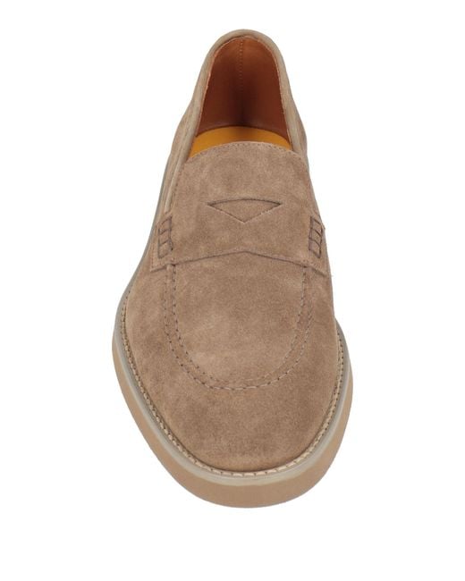 Doucal's Brown Loafers Leather for men