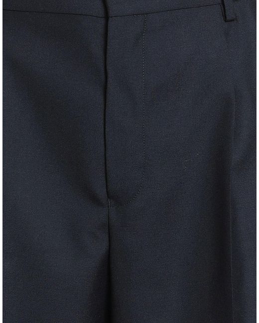 Dries Van Noten Blue Pants Wool for men