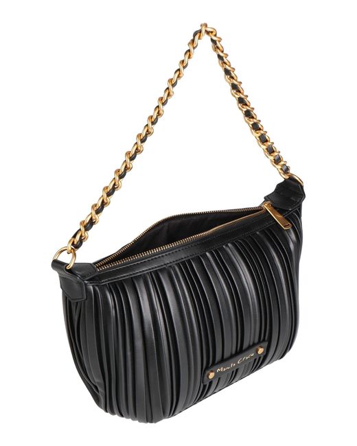 Manila Grace Black Schultertasche