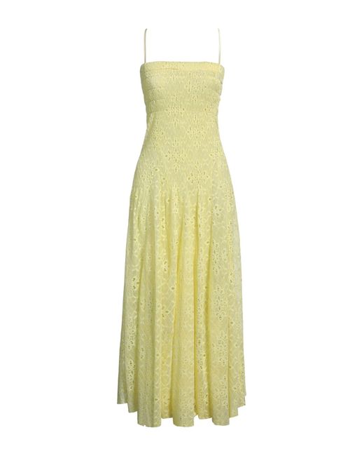 Vestito Midi di Forte Forte in Yellow