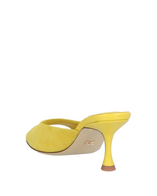 Lola Cruz Yellow Sandale