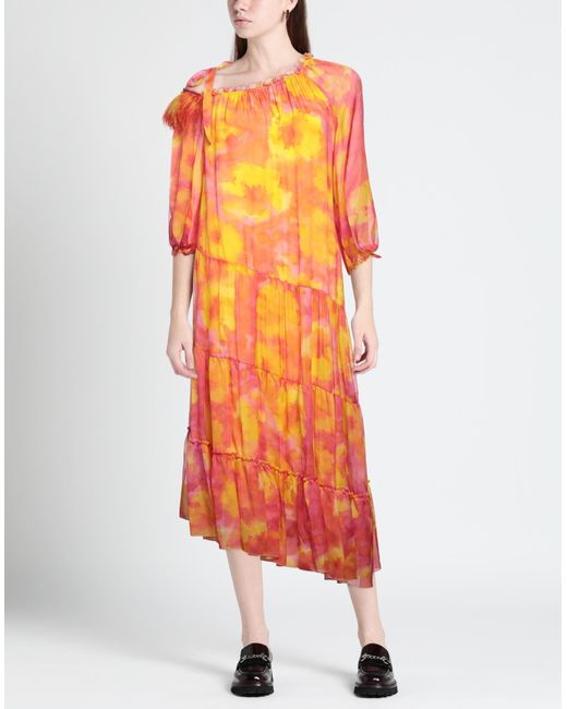Robe midi Beatrice B. en coloris Orange