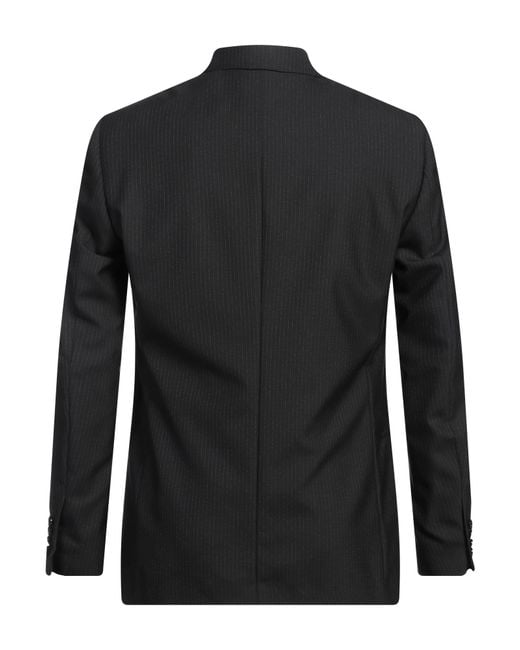 Lardini Black Blazer for men