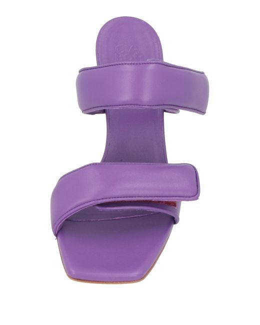Gia Borghini Purple Sandale