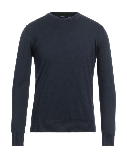 Alpha Studio Blue Jumper for men