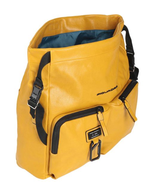 Piquadro Umhängetasche in Yellow für Herren