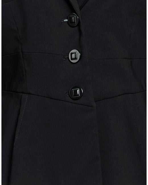 Roberto Cavalli Blue Blazer Rayon, Polyamide, Elastane