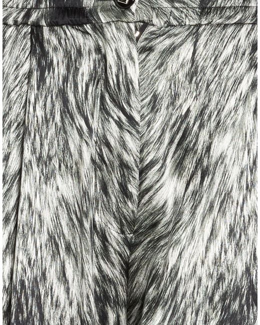 Dolce & Gabbana Gray Pants Silk, Elastane