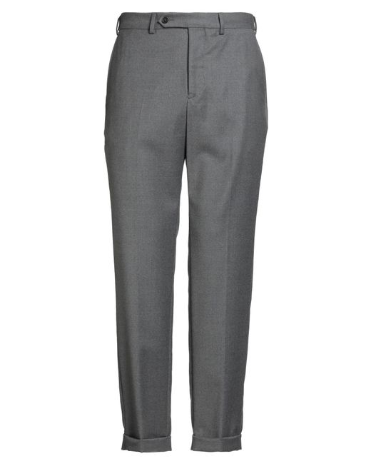Paoloni Gray Pants for men