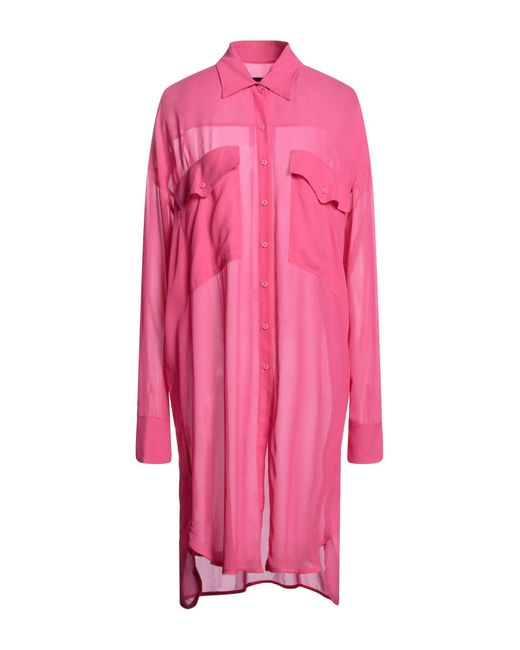 Fisico Pink Midi Dress