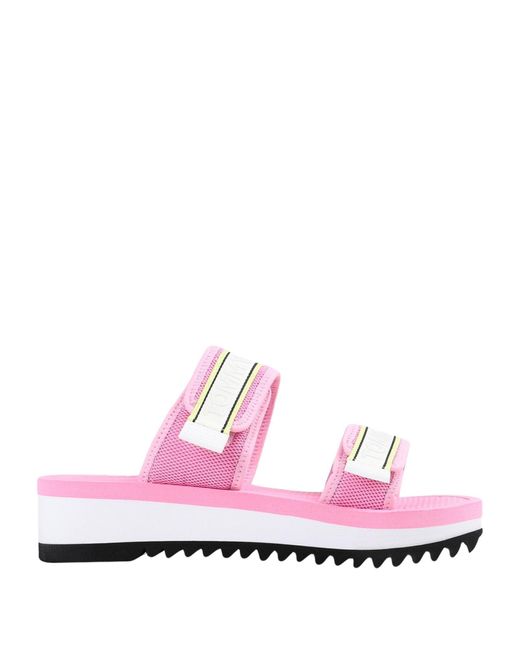tommy hilfiger sandals pink