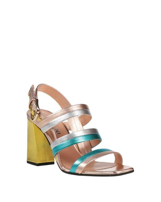 Pollini Metallic Sandale