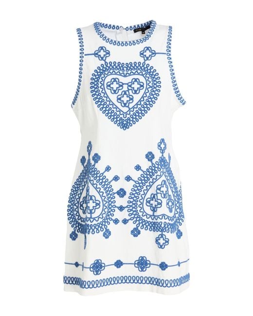 Maje Blue Mini Dress