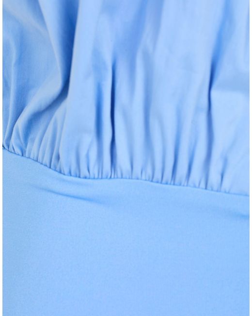 Jijil Blue Azure Bodysuit Cotton, Polyamide, Elastane, Polyester