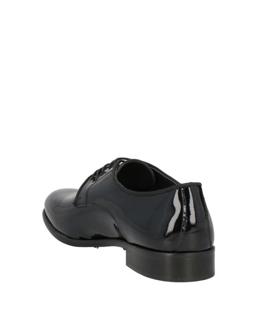 Veni Shoes Black Lace-up Shoes for men