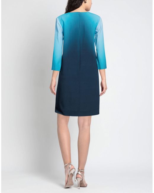 Ermanno Scervino Blue Mini Dress