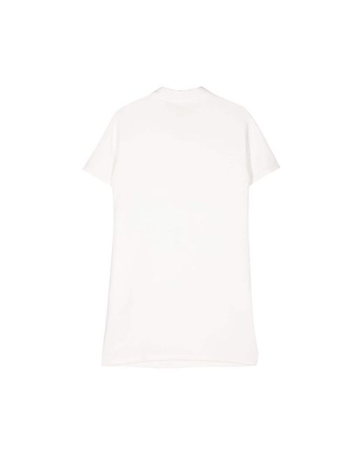 Emporio Armani White Mini-Kleid