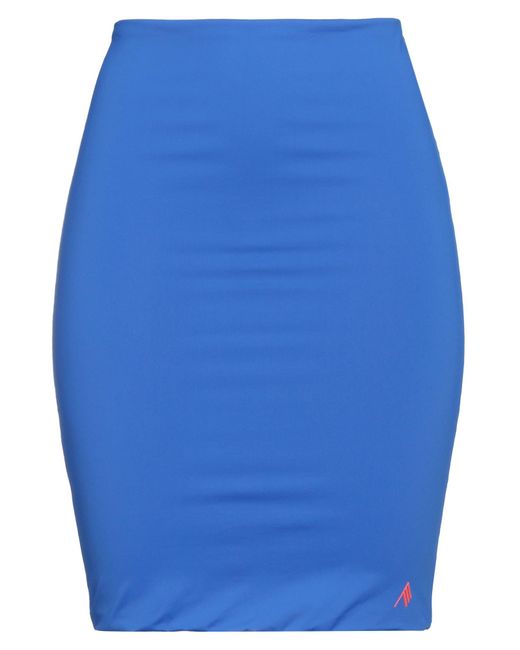 The Attico Blue Mini Skirt