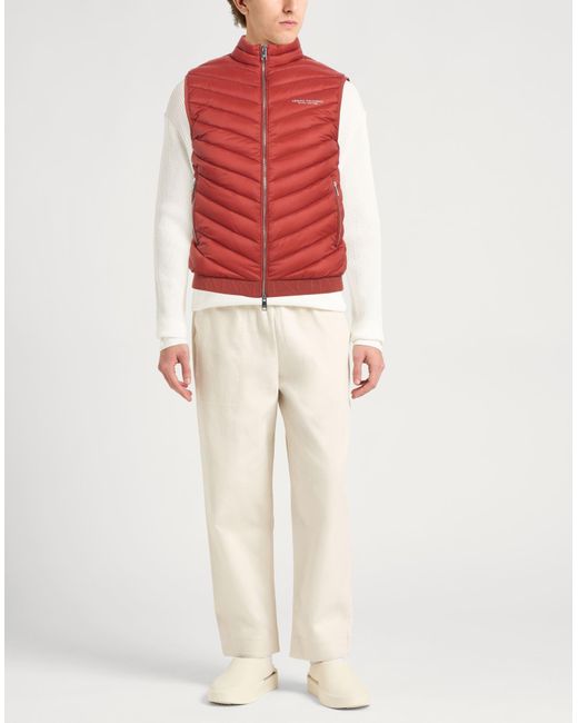 ARMANI EXCHANGE Red Vest for men
