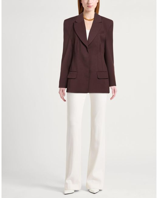 Aniye By Brown Blazer Polyester, Viscose, Elastane