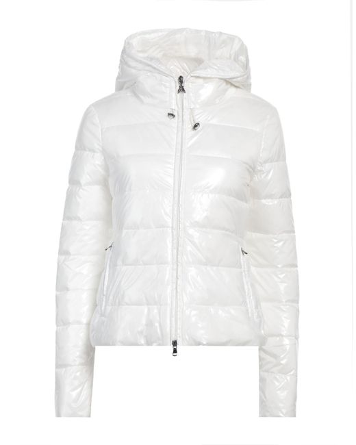 Patrizia Pepe White Pufferjacke & Daunenjacke