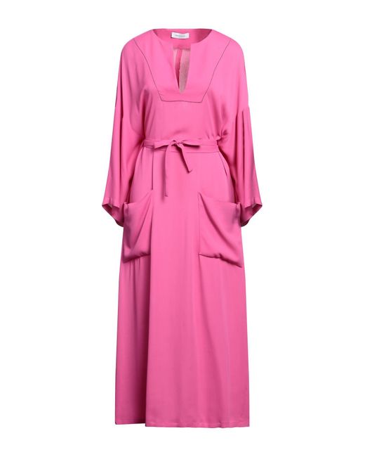 Fabiana Filippi Pink Maxi-Kleid