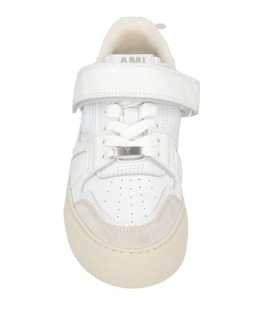 Sneakers AMI de hombre de color White