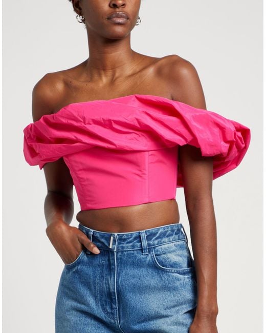 Pinko Pink Fuchsia Top Polyester