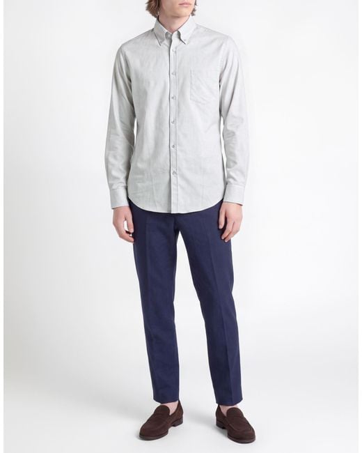 Paul & Shark White Shirt Cotton for men