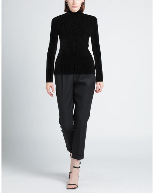 Tom Ford Black Turtleneck Viscose, Polyamide