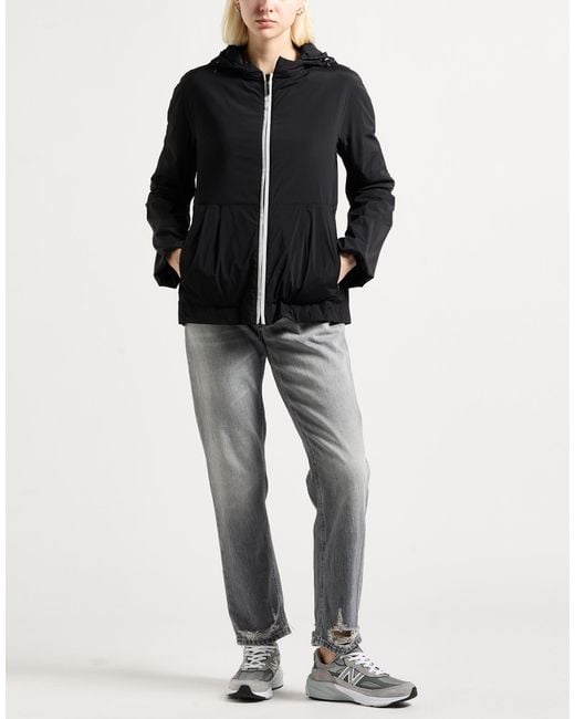 Moorer Black Jacket Polyamide, Polyurethane