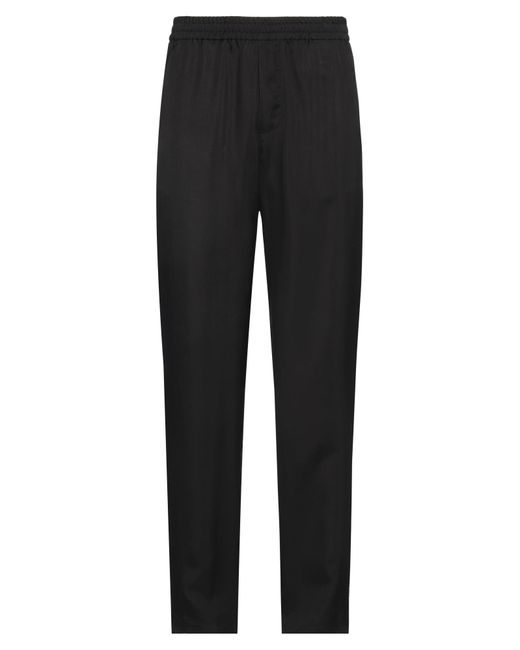 MSGM Black Trouser for men