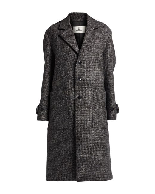 Barena Gray Coat Virgin Wool, Polyamide