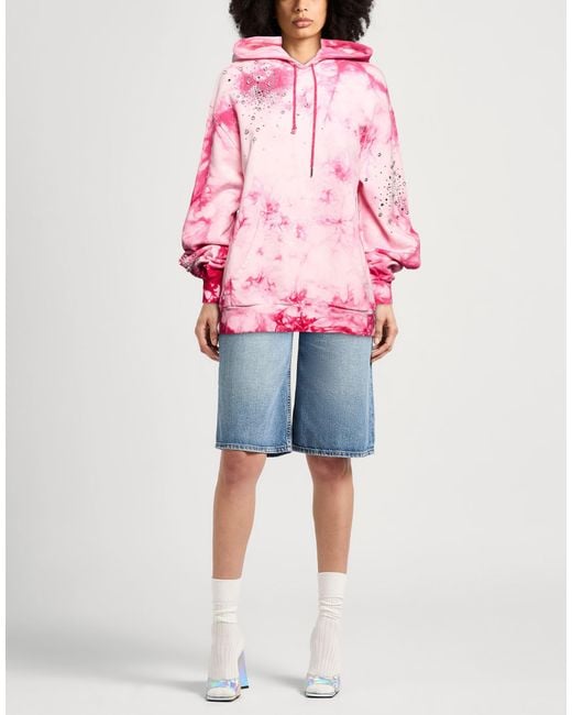 DES_PHEMMES Pink Sweatshirt