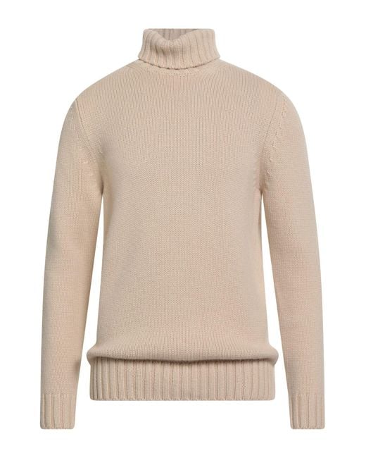 Drumohr Natural Turtlenecks for men