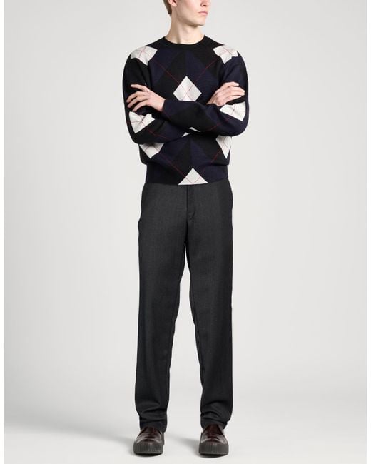 Tombolini Gray Pants Virgin Wool for men