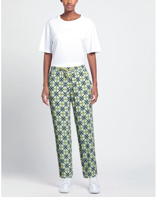 LUCKYLU  Milano Blue Pants Viscose