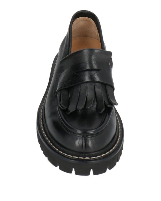 Henderson Black Loafers Leather