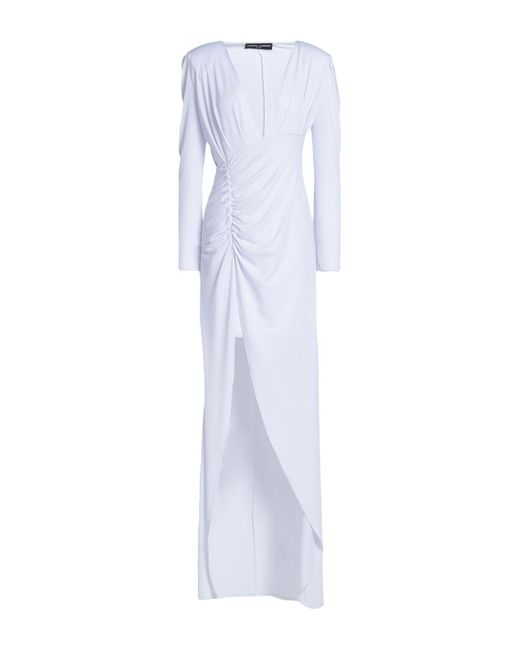 ALBERTO AUDENINO White Midi Dress
