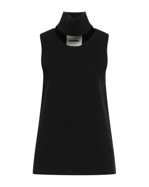 Jil Sander Black Top