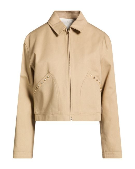 Sandro Natural Jacket Cotton
