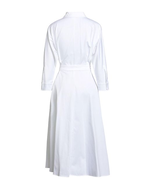 Max Mara White Midi Dresses