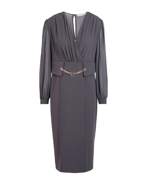 Rinascimento Gray Midi Dress