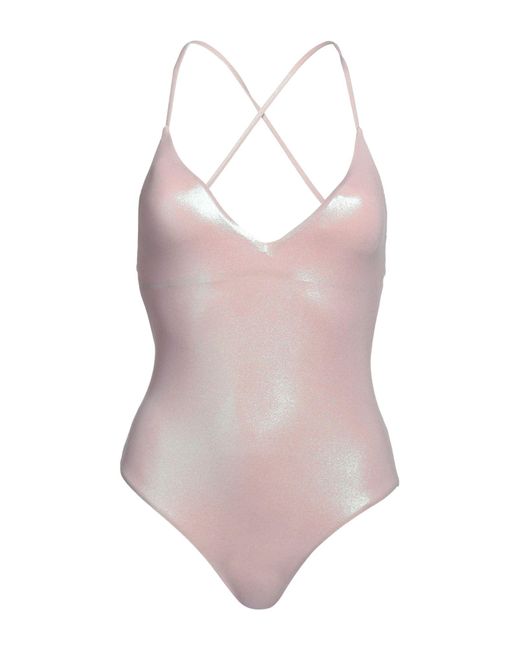 Chiara Ferragni Pink One-piece Swimsuit