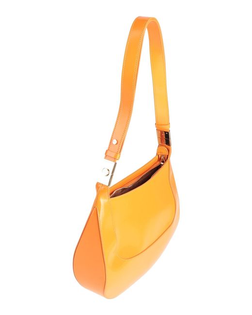 Borbonese Orange Shoulder Bags