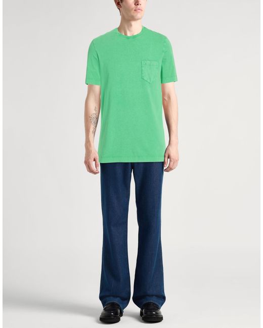 Drumohr Green T-Shirts for men