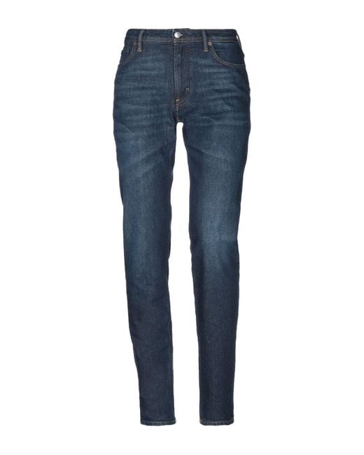 Acne Blue Jeans Cotton, Elastane